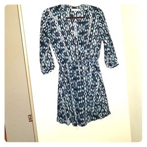 Patterned mini dress